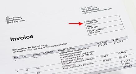 Invoice Sequence Number